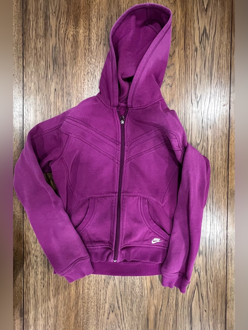 Nike Magenta Full-Zip Hoodie